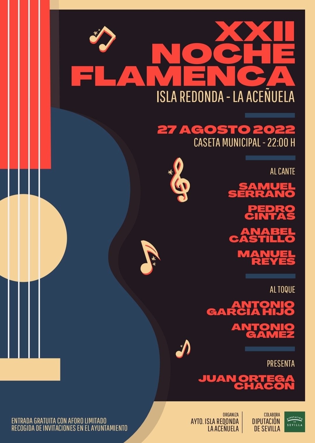 Cartel Noche flamenca